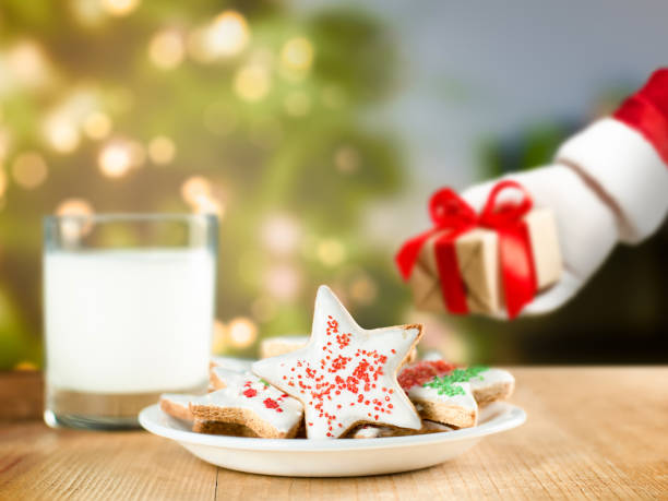 istock christmas cookies and christmas gift 1338700331