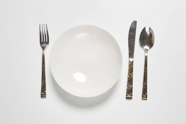 istock Restaurant eating items - Fork, spoon and knife 1338708888