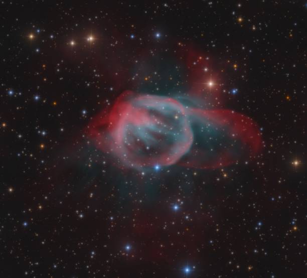 What you see is own astrophotography with own Data and Telescope. This object was discovered, officially registered and photographed by our team.It is the first photo of this object ever taken.