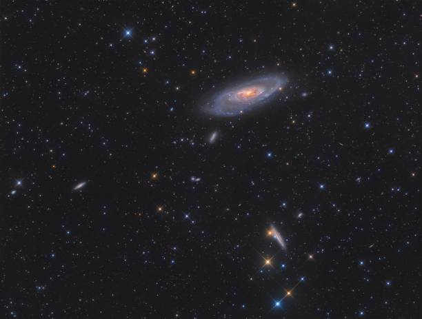 istock The sprial galaxy Messier 106 in the constellation Canes Venatici 1338713497