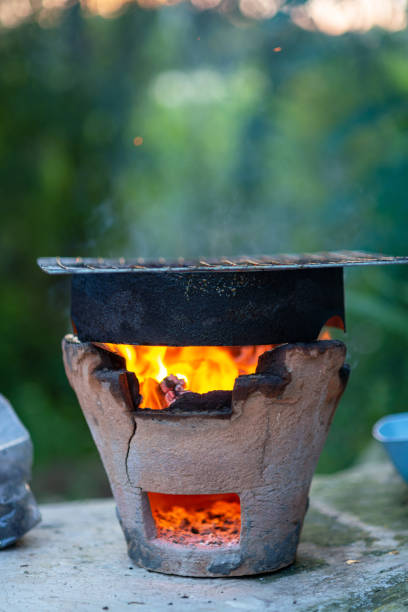 istock Barbecue grill on charcoal turtle, 1338714511