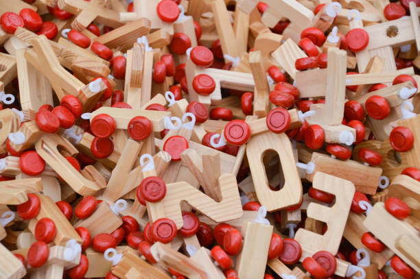 istock Letters On Wheels Toy 1338714625