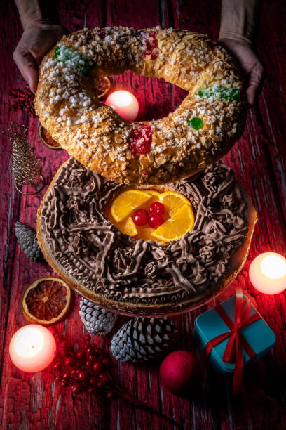 istock Roscon de Reyes or King Cake recipe to Magi day also the Three Wise Men 1338718101