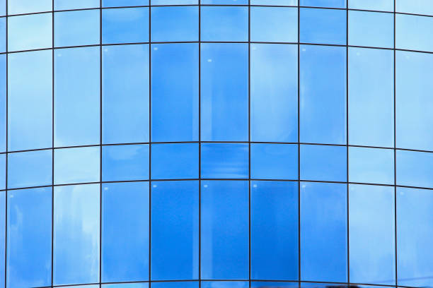 istock Glass facade of a typical high-rise building 1338722456