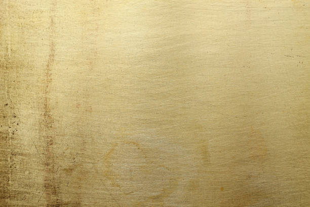 istock Scratched texture surface of old bronze 1338723530
