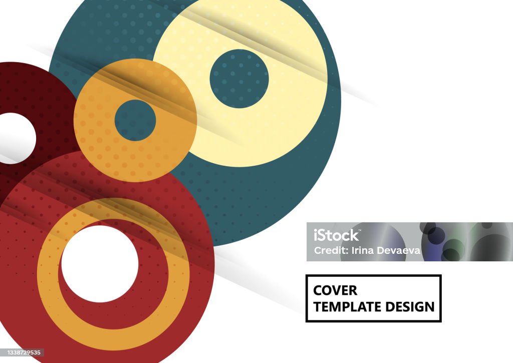 Disk Pattern Backgrounds Geometric Modern Backgrounds Abstract Pattern Of Rings Disk Template ...