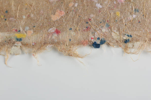 istock Recycled handmade paper texture. Space copy blank 1338735008