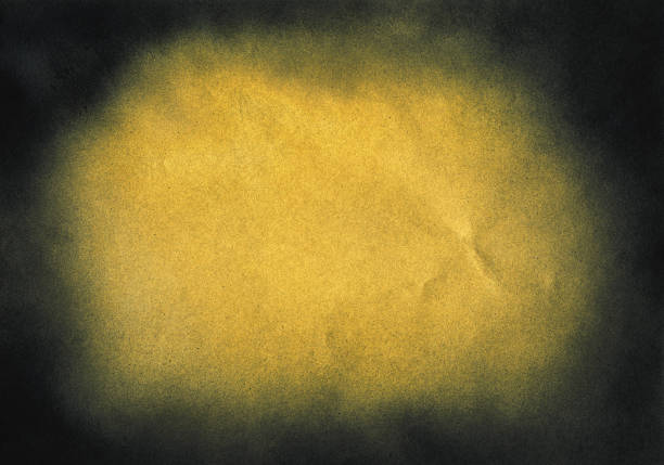 istock Vintage black and gold noise texture for vignette 1338751053