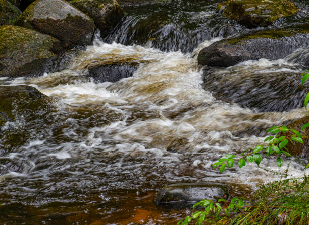 istock water cascading over rocks in willard brook, 1338756838