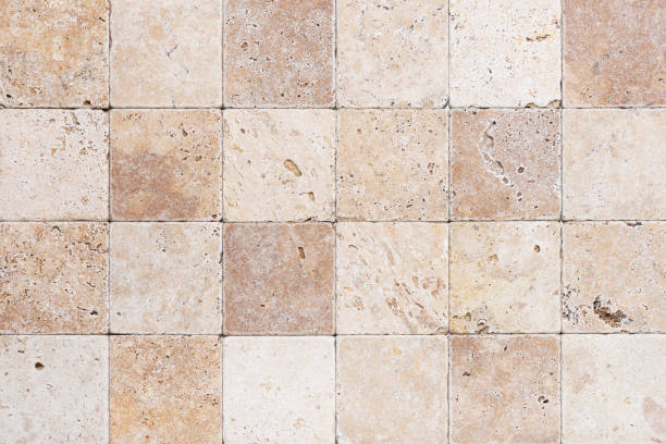istock Natur stone wall from small square parts. 1338759073