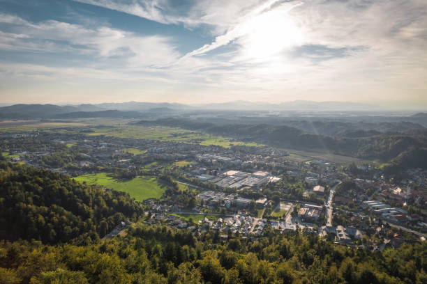 istock Lovely Green Town Kamnik 1338759111