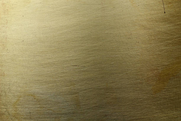 istock Scratched texture surface of old bronze 1338770640