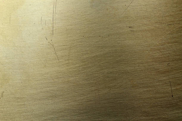 istock Scratched texture surface of old bronze 1338770648