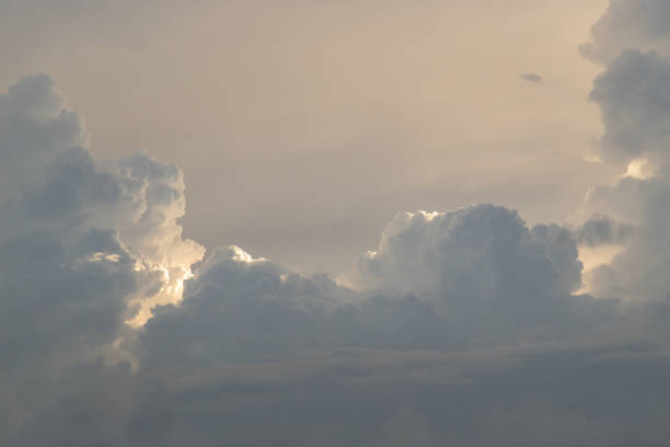 istock Beautiful blue sky with clouds background.Sky clouds, Sky with clouds weather nature cloud blue. 1338777714
