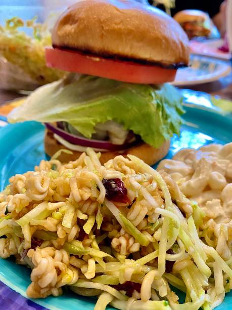 Huge Loaded  Cheeseburger Lunch