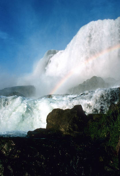 Niagara Falls - American Falls Rocky Foreground - 1994