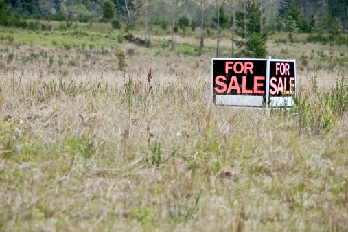 Vacant land for sale; development potential