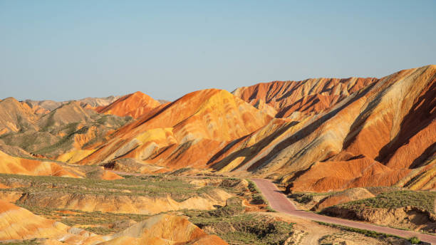 istock Rainbow Mountain at Zhangye, China 1338793948