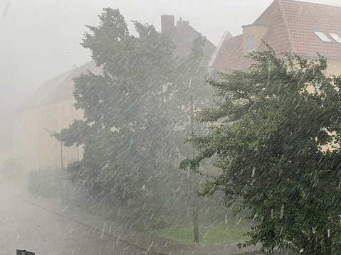 Rain Storm Hail Severe Weather Cold