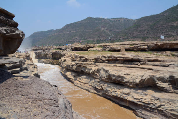 istock Yellow river at Hukou waterfallls, Shaanxi, China 1338801425