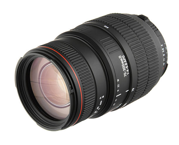 istock Modern telephoto lens 133880803