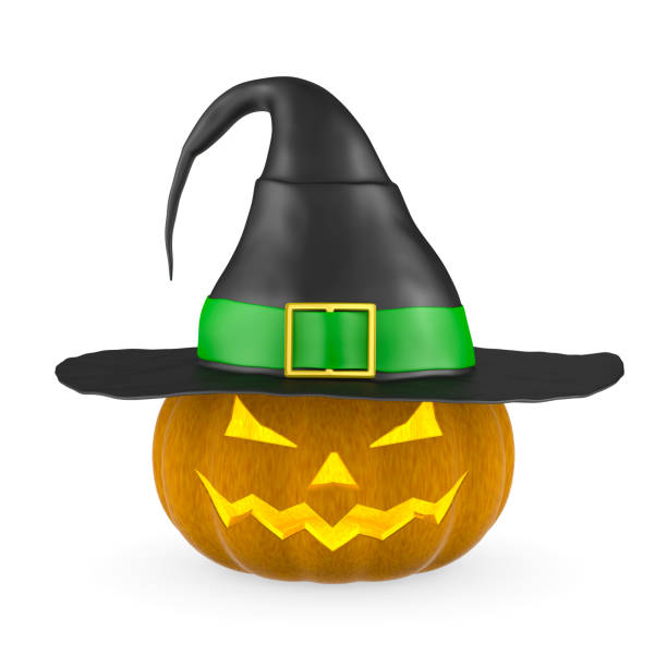 istock halloween pumpkin on white background. Isolated 3D illustration 1338808240