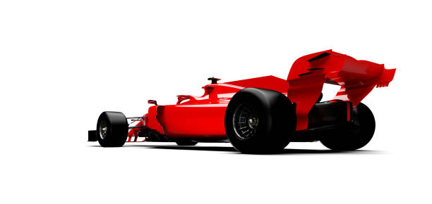 istock generic racecar (racing car) prototype, photorealistic render, isolated on white 1338817764