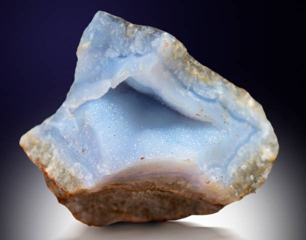 istock chalcedony mineral specimen stone rock geology gem crystal 1338821020