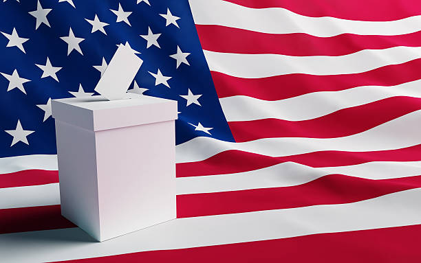 vote USA stock photo