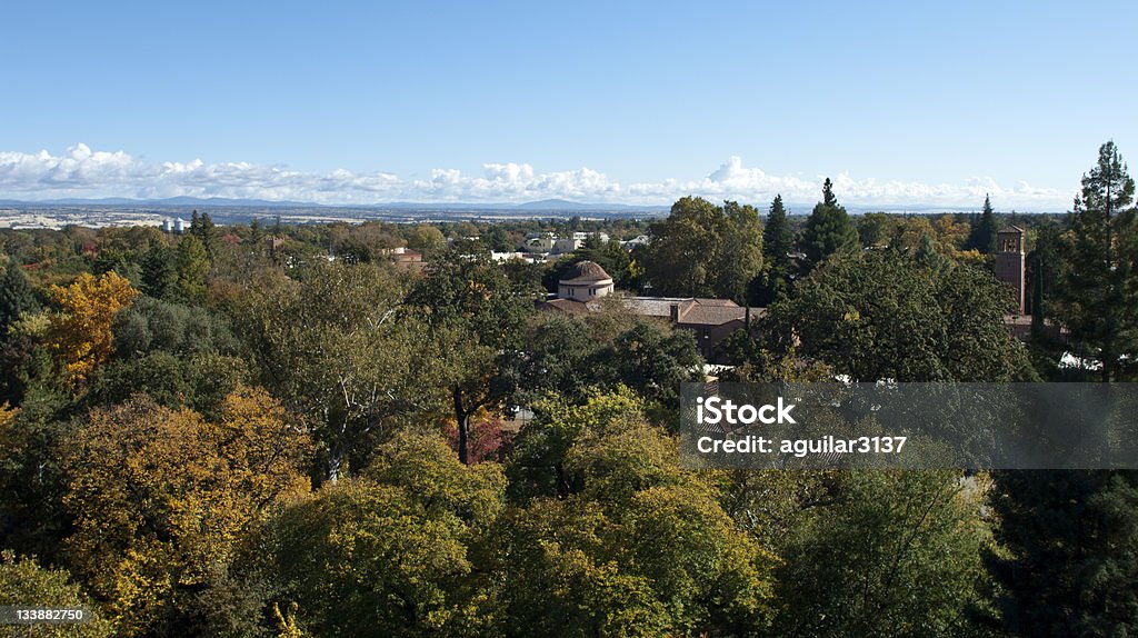 City of Chico View of the City of Chico from above. Chico - California Stock Photo