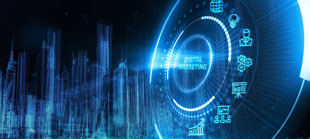 istock Business, Technology, Internet and network concept. Digital Marketing content planning advertising strategy concept. 1338830095
