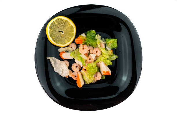 istock shrimp and surimi salad plate 1338831349