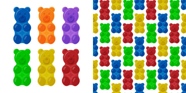 Gummies Pattern 960+ Gummy Bear Pattern Stock Photos, Pictures & Royalty-Free Images ...