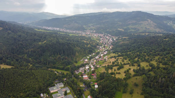 istock Village in the valley 1338834073