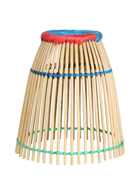 istock fishing trap equipment made from bamboo isolated on white 1338839825