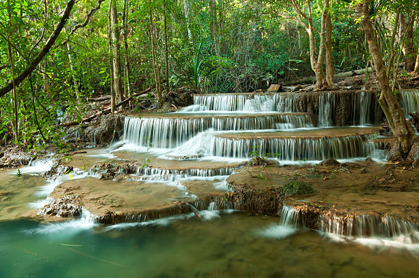 istock Deep forest Waterfall, Kanchanaburi, Thailand 133884116