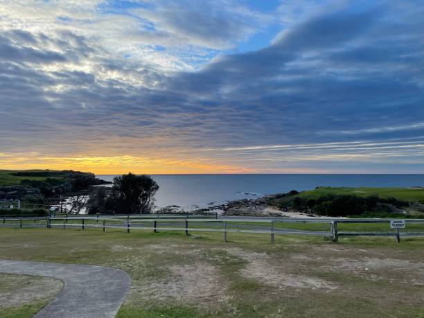 istock Sunrise by the coast 1338841752
