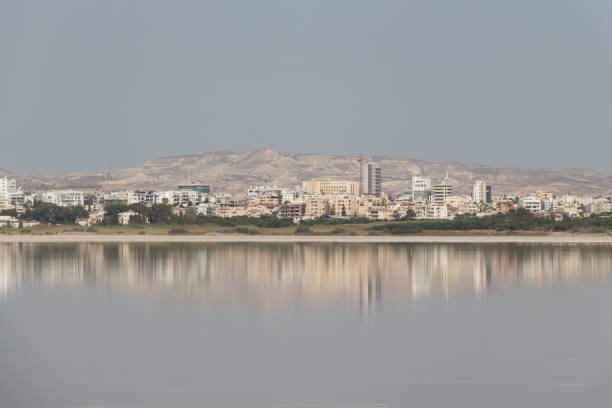 istock Larnaca salt lake in a sunny day, Cyprus. 1338841874