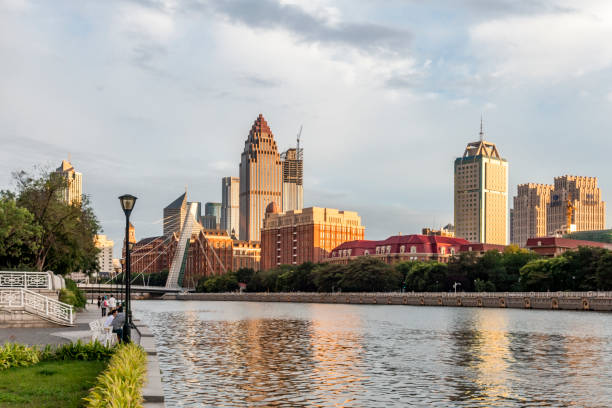 istock tianjin haihe river in china 1338841929
