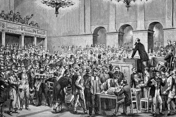 Illustration from 19th century.