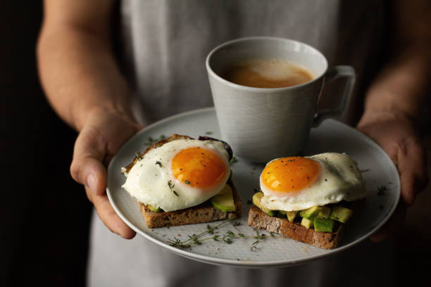 istock toast with egg and avocado for breakfast 1338847318