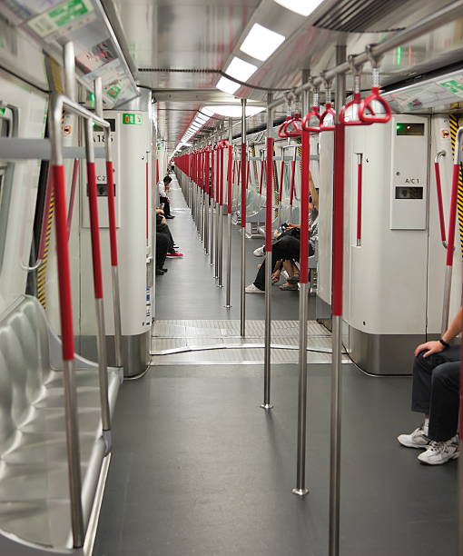 istock Interior of subway train. Hong Kong. 133884985