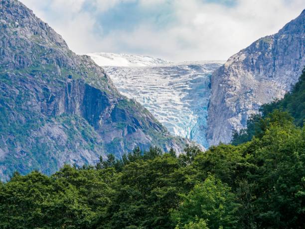 istock Bondhusbreen glacier tongue in Norway 1338851828