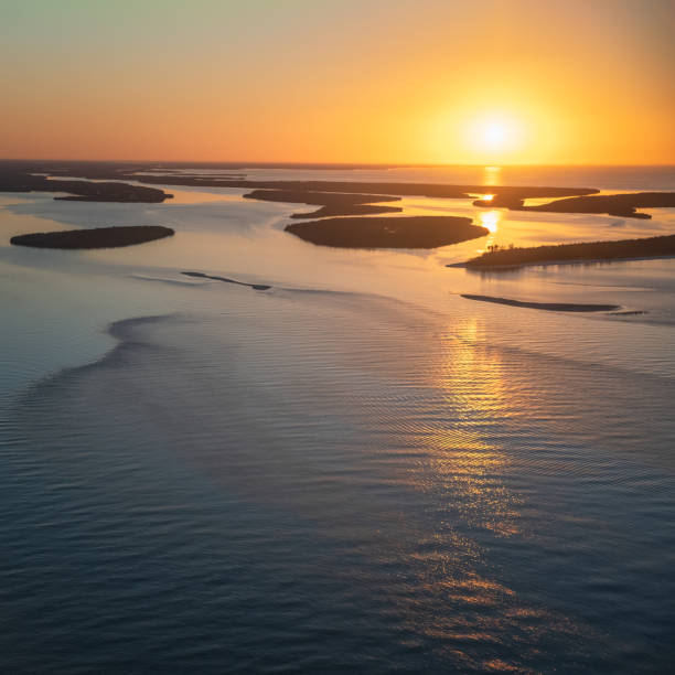 Marco Island Aerials Views of Marco Island, Florida, from the air. 10,000 Islands, Chokoloskee. marco island stock pictures, royalty-free photos & images