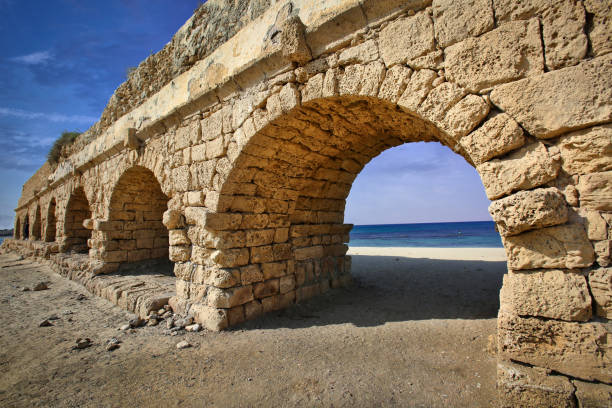 istock Caesarea Roman Aqueduct 1338854582