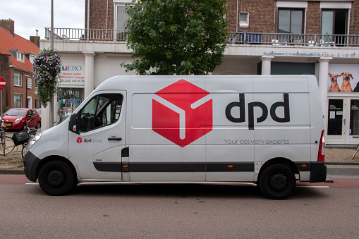 DPD Company Van At Amsterdam The Netherlands 2-9-2021