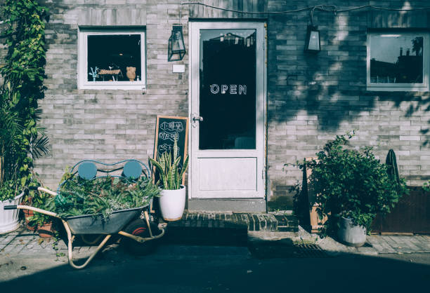 Facade of a small shop