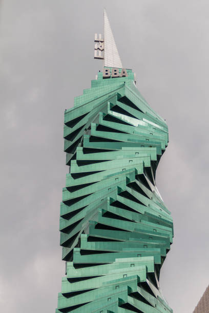 Panama City, Panama - May 30, 2016: F&F Tower skyscraper in Panama City