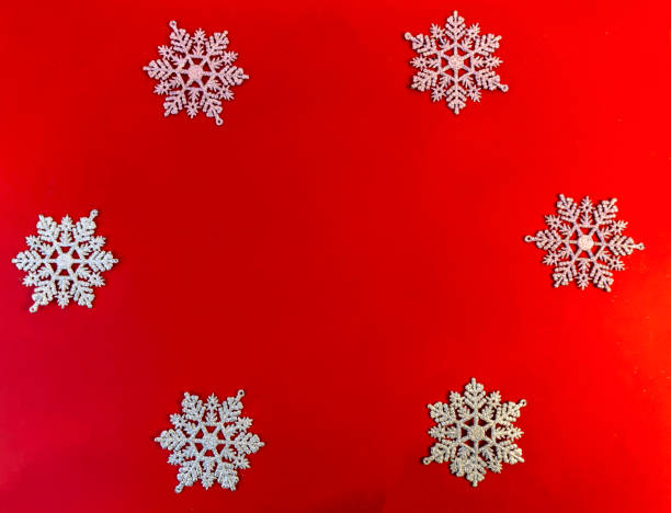istock christmas and new year flat lay with copy space on red background 1338872823