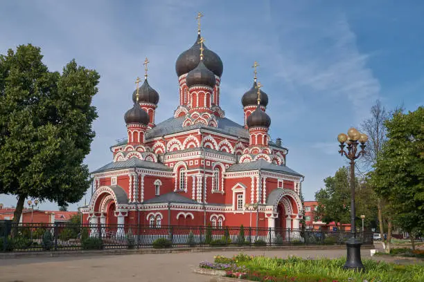 Photo of Old orthodox Cathedral of the Resurrection of Christ in Borisov, Minsk region, Belarus.